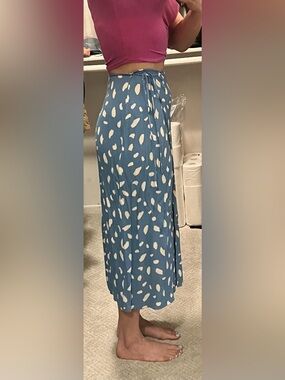 Reformation Kara Midi Wrap Skirt Size 2